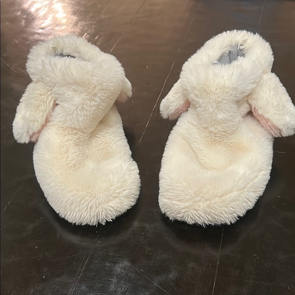 Cozy Cream Kids Slippers
